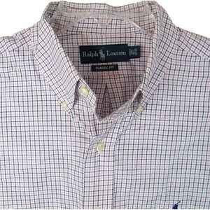 Ralph Lauren Classic Fit Long Sleeve‎ Button Down Dress Shirt Men's 16.5-32/32